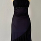 Blue purple homecoming dress elegant short chiffon party dress evening dress prom dress nv4598