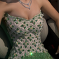 Green gorgeous exquisite beaded long prom dress nv5324