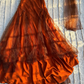Orange fairy fashion chiffon long exquisite beaded prom dress party dress nv5399