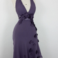 NiceVestidos-Purple strappy floral long chiffon prom dress Nv5627