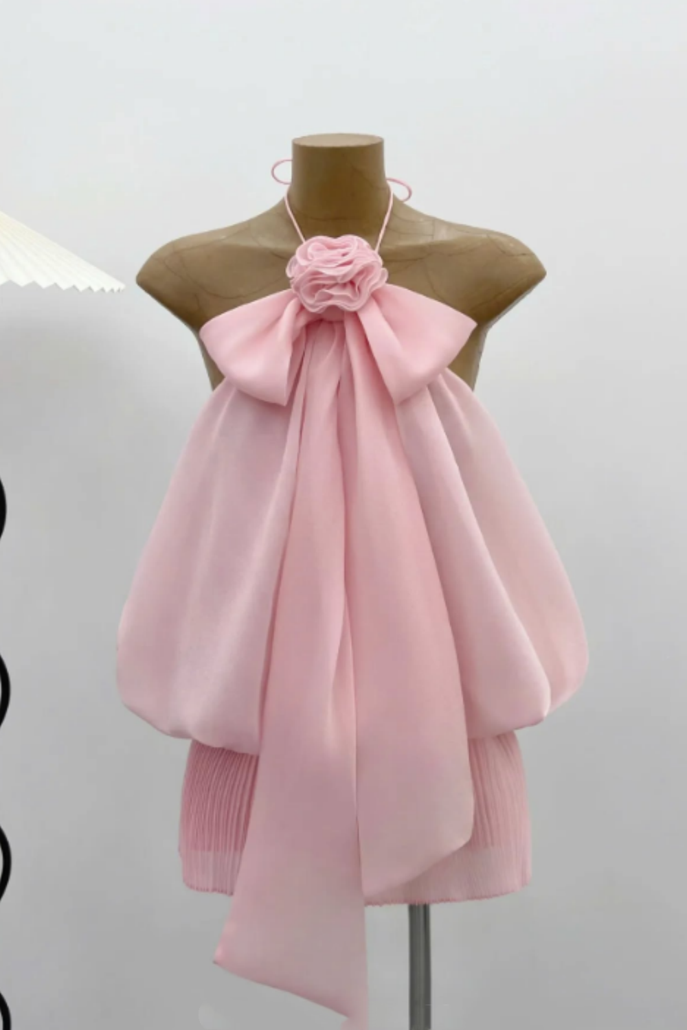 Champagne Delicate Floral Sweet Short Chiffon Homecoming Dress Birthday Party Dress nv4104