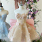 Pink Sweet Delicate Beaded Sparkling Sequins Short Mini Tulle Homecoming Gown Prom Gown Evening Gown Birthday Gown nv2797