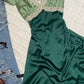 NiceVestidos--Short satin homecoming dress for girls green v-neck retro dress retro wear lace v-neck dress NV5659