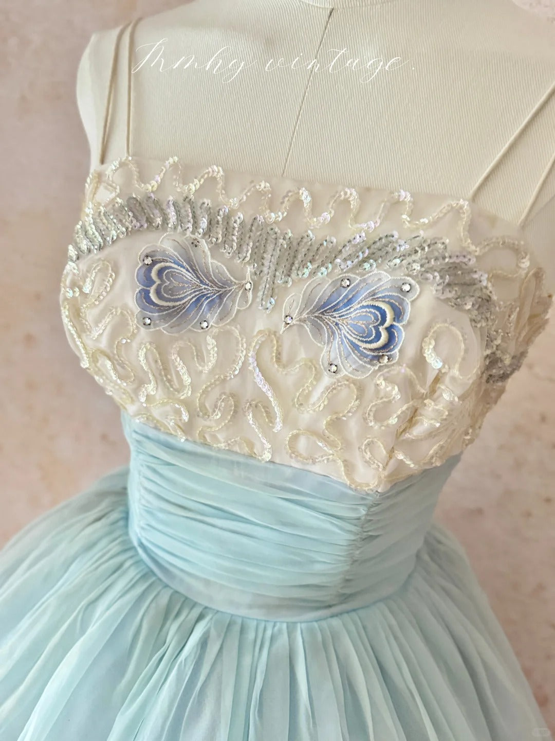 Blue Sweet Delicate Beaded Short Tulle Exquisite Lace Homecoming Dress Prom Dress Evening Dress Birthday/Wedding Party Dress nv4102