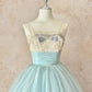 Blue Sweet Delicate Beaded Short Tulle Exquisite Lace Homecoming Dress Prom Dress Evening Dress Birthday/Wedding Party Dress nv4102