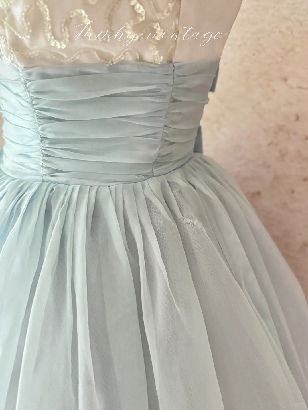 Blue Sweet Delicate Beaded Short Tulle Exquisite Lace Homecoming Dress Prom Dress Evening Dress Birthday/Wedding Party Dress nv4102