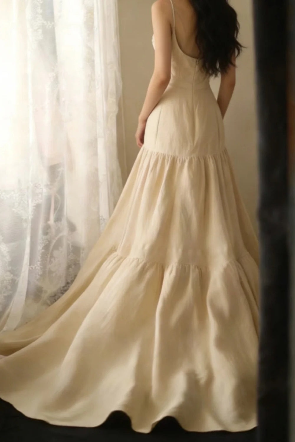 Vintage Rose Tail Wedding Dress NV6588