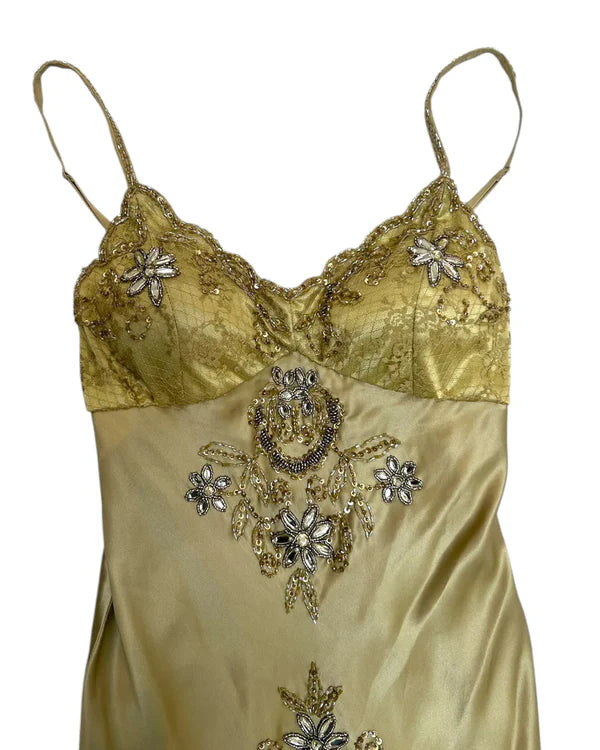 NiceVestidos--Gold exquisite beaded short/mid-length homecoming dress cocktail party dress NV5715