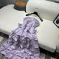 Off Shoulder Wave Tiered Mini Party Dress Birthday Outfit Evening Dress Prom Dress nv2049