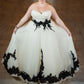 Black Delicate Lace Long Tulle Wedding Dress NV6705