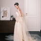 Sweetheart Lace Mermaid Wedding Dress Strapless Bridal Gown  NV7273