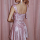 Pink Shiny Cute Sexy Fashion Short Sequined Mini Homecoming Dress Cocktail Party Dress nv3997