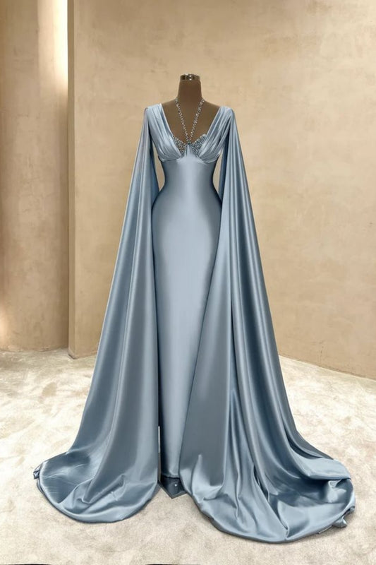 NiceVestidos-_ Long-Sleeved, Exquisitely Beaded, Glamorous Formal Prom Dress NV5956