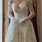 NiceVestidos--White long-sleeved lace long wedding dress NV5837