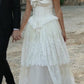 NiceVestidos--Pure white exquisite lace long wedding dress NV5836