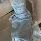 Blue Beaded Long Satin Prom Dress Evening Gown Party Dress nv4882