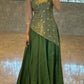 NiceVestidos--Vintage Floral Fashion Elegant Satin Long Prom Dress Graduation Gown NV5852