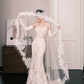 Lace Mermaid Wedding Dress Sweetheart Strapless Bridal Gown  NV7265