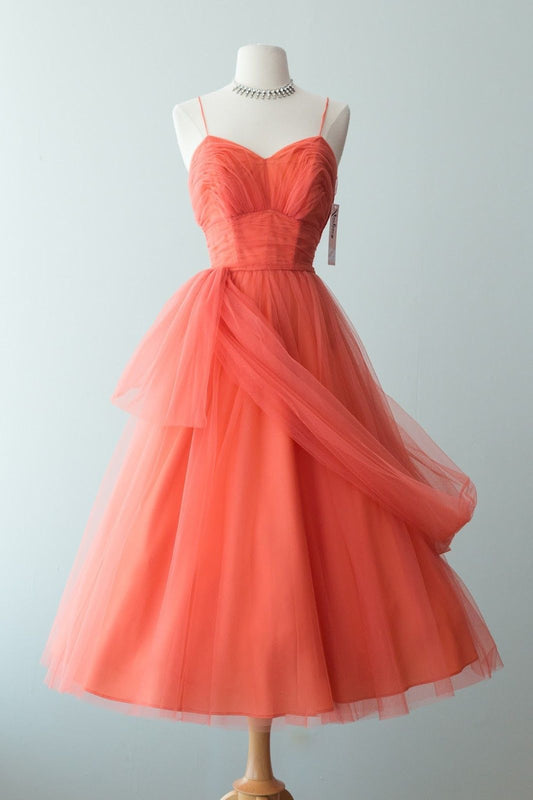 NiceVestidos-mid-length tulle formal homecoming dress prom dress nv5480