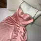 Robe de soirée longue rose élégante en forme de cœur avec bretelles spaghetti et strass nv2765
