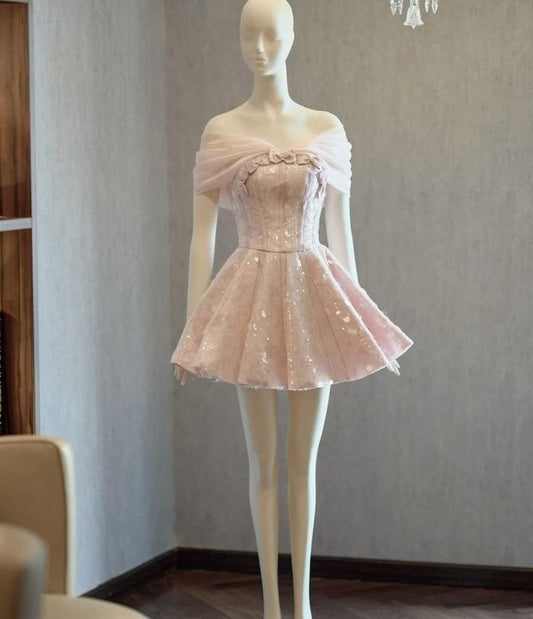 Beautiful Short Homecoming Dress Party Dress nv4892