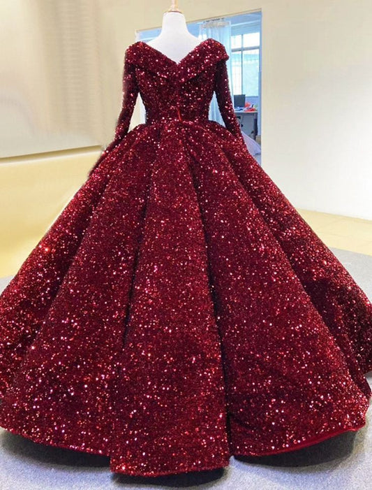 Luxurious And Exquisite Long  Ball Gown NV6513