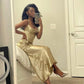 Golden Mermaid Sexy Long Evening Dress Prom Dress Party Dress nv2188