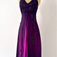NiceVestidos--Purple Exquisite Floral Beaded Vintage Long Chiffon Prom Dress Homecoming Dress Fairy Dress Nv5590