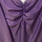Purple vintage fashion V-neck cross straps long satin elegant prom dress, evening dress, party dress nv3710