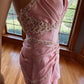 Pink Gorgeous Exquisite Beading Long Taffeta Ball Gown Evening Dress Party Dress nv3659
