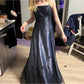 Black Gradient Beautiful Retro Fashion Exquisite Beaded Long Tulle Ball Gown Evening Gown Party Dress nv3772