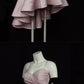 Pink High Low Spaghetti Strap Prom Dress Girls Homecoming Dress Birthday Dress nv2167