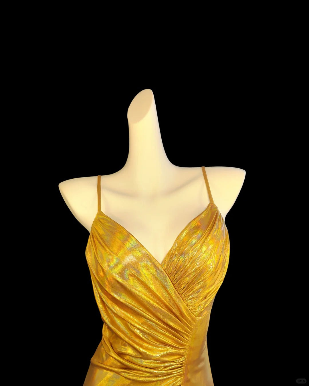 Robe de soirée longue en satin, élégante et vintage, avec bretelles spaghetti fendues, sexy, nv5233