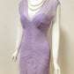 Charming purple vintage chiffon short homecoming dress prom dress nv5436