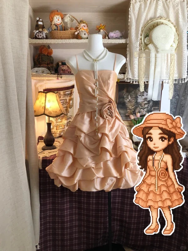 Short Satin Homecoming Dress Birthday Party Dress nv5305