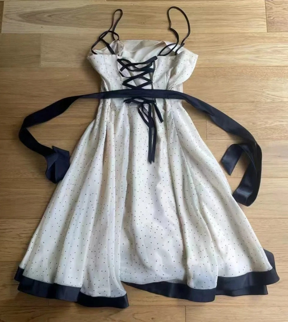 Short Satin Birthday Dress/Holiday Party Dress NV6374