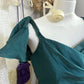 Dark green vintage short satin homecoming dress birthday party dress nv5087