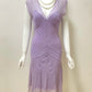 Charming purple vintage chiffon short homecoming dress prom dress nv5436