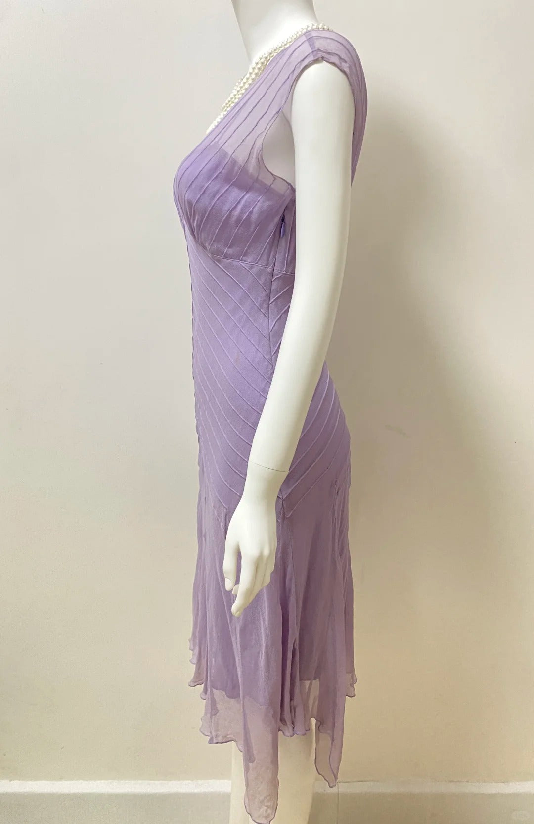 Charming purple vintage chiffon short homecoming dress prom dress nv5436