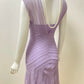 Charming purple vintage chiffon short homecoming dress prom dress nv5436