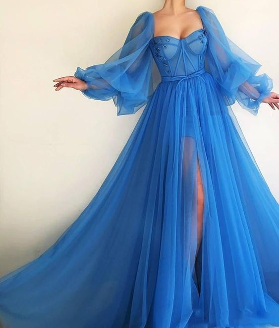 Purple Elegant Tulle Long Formal Prom Dress Evening Gown Party Dress n NiceVestidos Purple Elegant Tulle Long Formal Prom Dress Evening Gown Party Dress n NiceVestidos