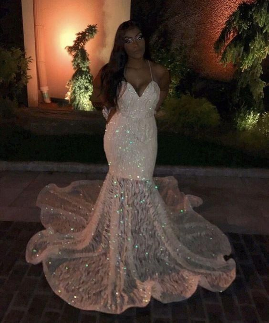 langes Ballkleid Party Meerjungfrauenkleid nv846