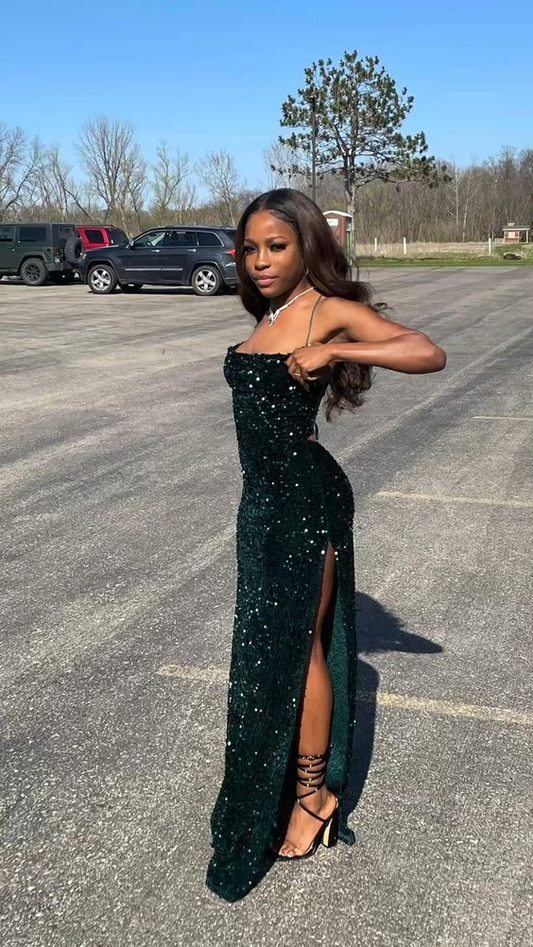 Hoco Kleider für schwarze Mädchen, Ballkleider für Mädchen, enge Homecoming-Kleider, schwarz, NV762