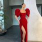 Long Red Prom Dresses, Formal Evening Dress nv495