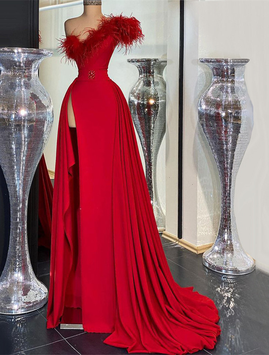 robes de bal rouges, robes de bal en dentelle, robes de soirée sur mesure, robes de soirée bon marché, nv516