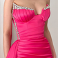 Gorgeous Sleeveless Sequined A-line Split Front Prom Dress nv368