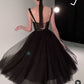 Tulle Prom Dresses,Black Formal Dresse Evening Dresses nv119